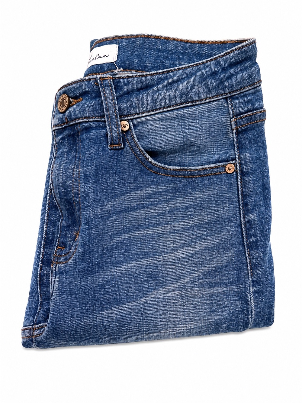 KanCan blue denim jeans with distressed details.
Size 5/26